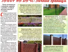 Выбор материалов для ограждений: что учитывать при строительстве забора