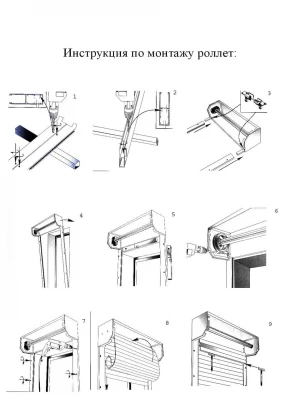 Установка наружных жалюзи и рольставней